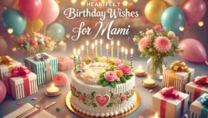 birthday wishes for mami