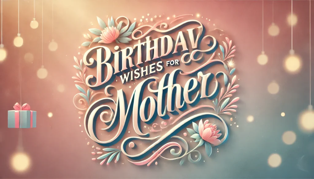 Birthday wishes for mother in marathi