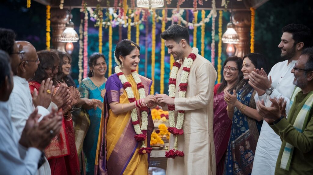 marathi couple engagement