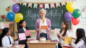 birthday wishes for english teacher