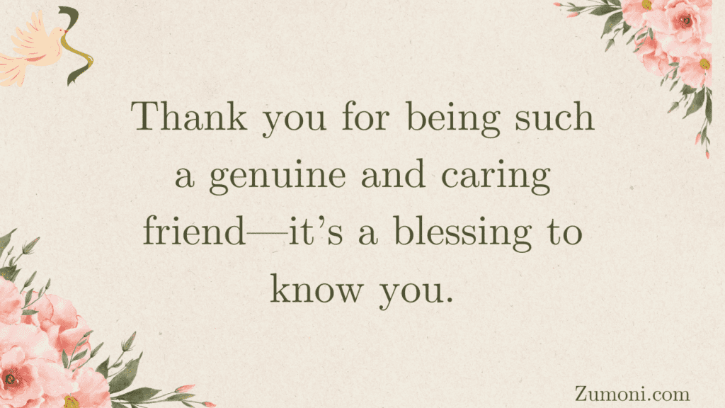 Recognizing the Blessing of Friendship