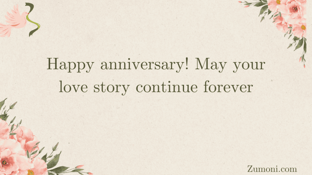 Heartfelt Short Anniversary Wishes for Parents
