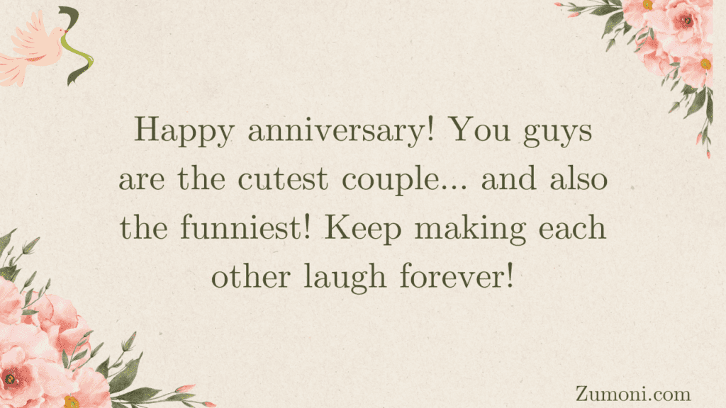 Funny Wedding Anniversary Wishes for Didi and Jiju