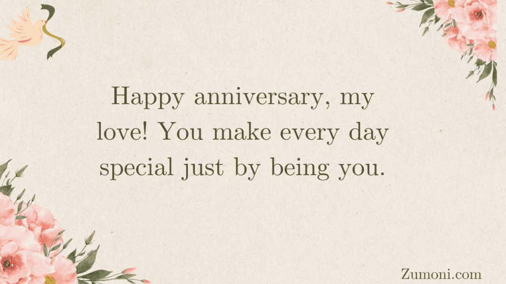 Sweet Marriage Anniversary Wishes for Husband