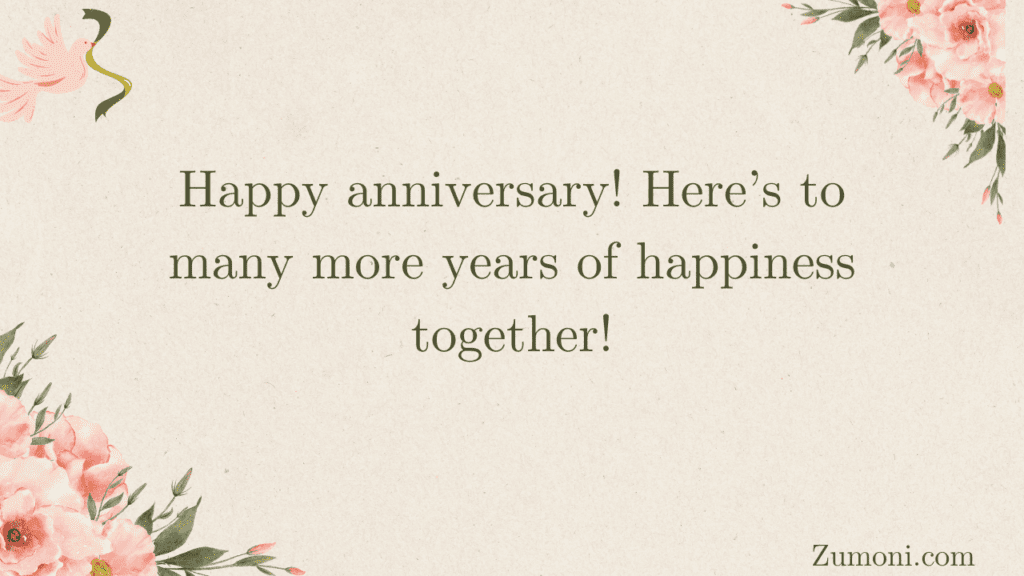 Short Anniversary Wishes for Sister in Law